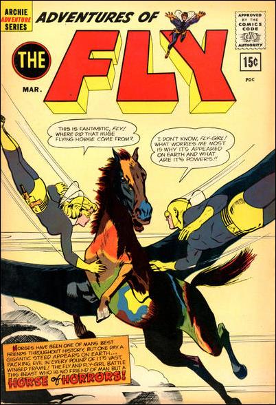 Adventures of the Fly issue 18-B 15 Cent Price Cover
