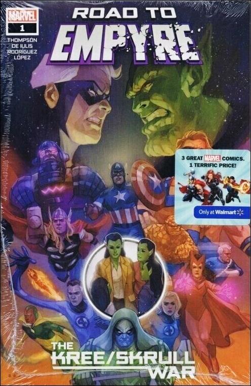 Road to Empyre: The Kree/Skrull War issue 1-C Phil Noto Walmart 3-Pack Cover