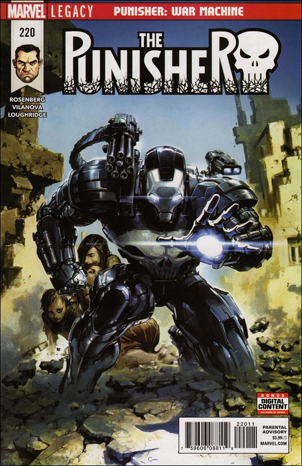 Punisher (1987) issue 220 Clayton Crain Cover