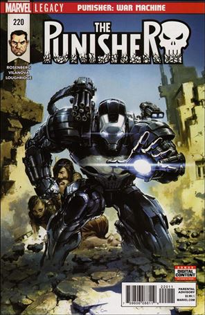 Punisher (1987) issue 220 Clayton Crain Cover