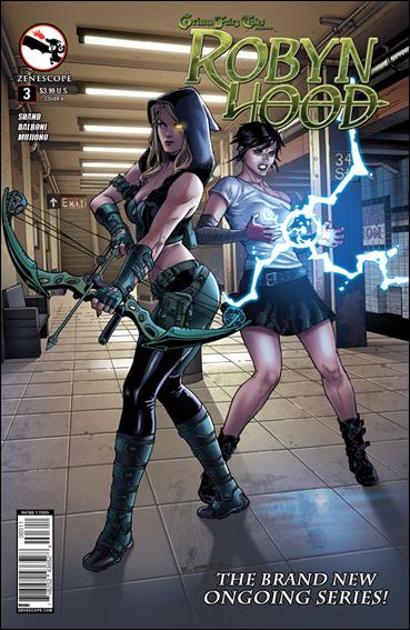 Grimm Fairy Tales Presents Robyn Hood (2014) issue 3 Richard Ortiz Cover