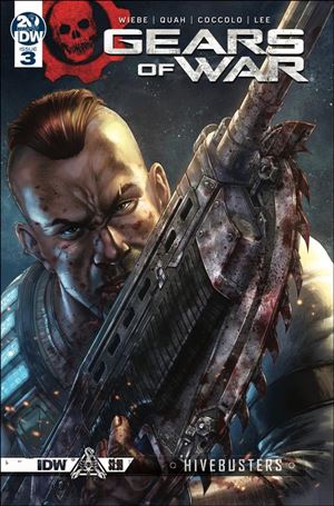 Gears of War: Hivebusters issue 3 Alan Quah Cover
