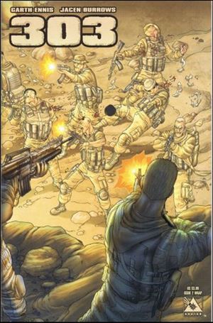 Garth Ennis' 303 issue 2-B Wraparound Cover