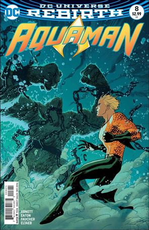Aquaman (2016) issue 8-B Joshua Middleton Cover
