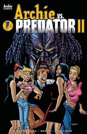 Archie vs Predator II issue 1-B Rick Burchett Cover