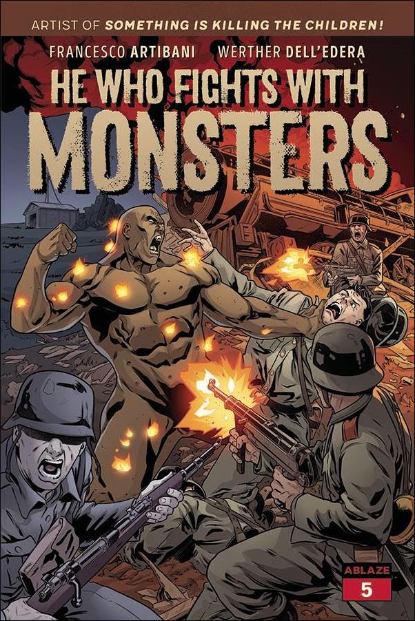 He Who Fights with Monsters issue 5-C Carlos Nieto Cover