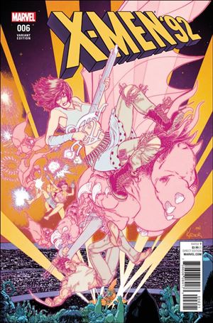 X-Men '92 (2016) issue 6-B Aaron Kuder Cover