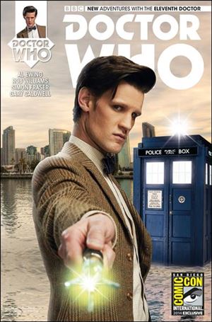 Doctor Who: The Eleventh Doctor issue 1-U Titan Comics San Diego Comic-Con Photo Cover