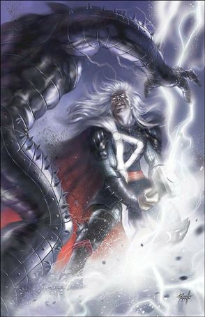 Thor (2020) issue 1-WE Lucio Parrillo Unknown Comics Virgin Cover 1/600