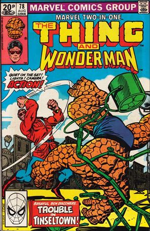 Marvel Two-in-One (1974) issue 78-C UK Price Cover