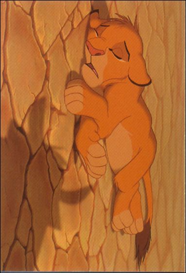 Lion King: Series 1 (Base Set)  card 37 Buzzards Fly Overhead