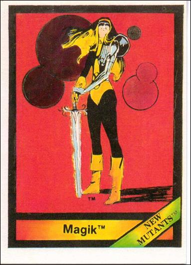 Marvel Universe (Base Set) card 28 Magik