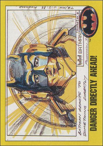 Batman: Series 2 (Base Set) card 205 Danger Directly Ahead!