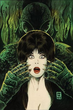 Shape of Elvira issue 1-F Francesco Francavilla 1:10 Virgin Cover