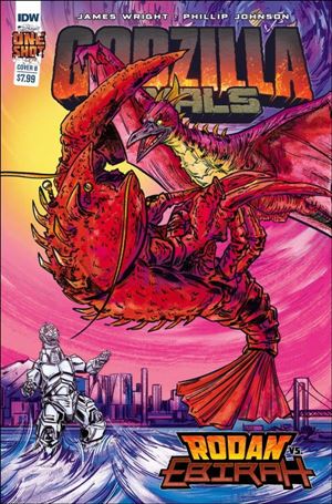 Godzilla Rivals: Rodan vs. Ebirah issue 1-B Brenda Chi Cover