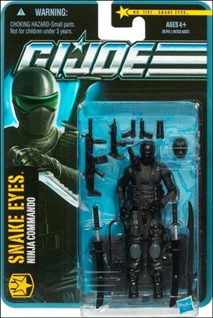 G.I. Joe: The Pursuit of Cobra figure 1101 Snake Eyes (Ninja Commando)