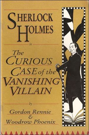 Sherlock Holmes in the Curious Case of the Vanishing Villain Cover Image 1