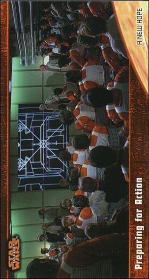 Star Wars Trilogy Widevision (Base Set) card 19 Preparing for Action