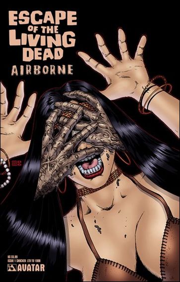 Escape of the Living Dead: Airborne issue 1-E Shocker Cover