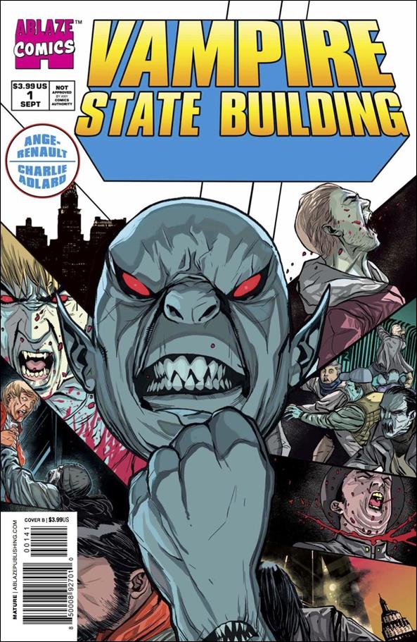 Vampire State Building issue 1-D Guilherme Balbi Cover