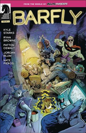 From the World of Minor Threats: Barfly issue 3-C Scott Hepburn Foil Cover