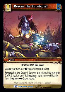 World of Warcraft: Through the Dark Portal (Base Set) card 297 Rescue the Survivors!
