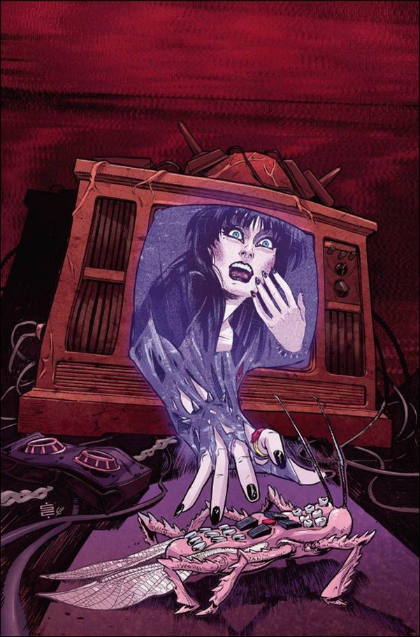 Elvira in Horrorland issue 5-H Silvia Califano 1:25 Virgin Cover