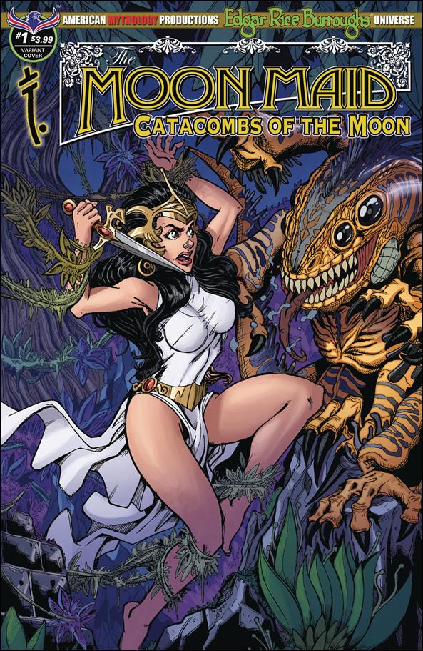 Edgar Rice Burroughs' The Moon Maid: Catacombs of the Moon issue 1-B Puis Calzada Cover