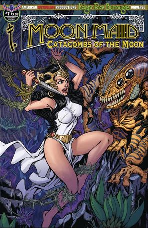 Edgar Rice Burroughs' The Moon Maid: Catacombs of the Moon issue 1-B Puis Calzada Cover