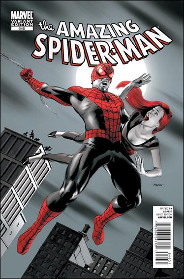 Amazing Spider-Man (1963) issue 646-C Mike Mayhew 1:15 "Vampire" Cover