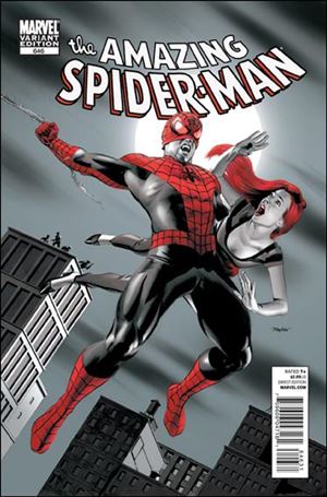Amazing Spider-Man (1963) issue 646-C Mike Mayhew 1:15 "Vampire" Cover