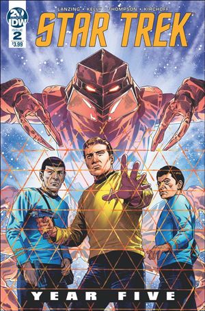 Star Trek: Year Five issue 2 Stephen Thompson Cover