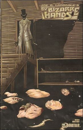 Joe R. Lansdale's By Bizarre Hands issue 6-B Wraparound Cover