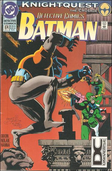 Detective Comics (1937) issue 674-B DC Universe UPC (2nd Printing)