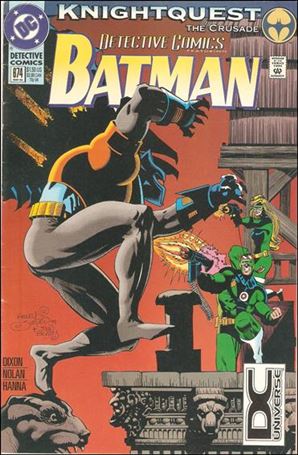Detective Comics (1937) issue 674-B DC Universe UPC (2nd Printing)