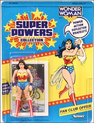 Super Powers Collection Action Figures (1984) figure 49 Wonder Woman - Wave 2 Re-Pack