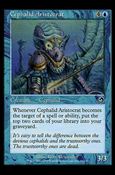 Magic the Gathering: Torment (Base Set) card 27 Cephalid Aristocrat