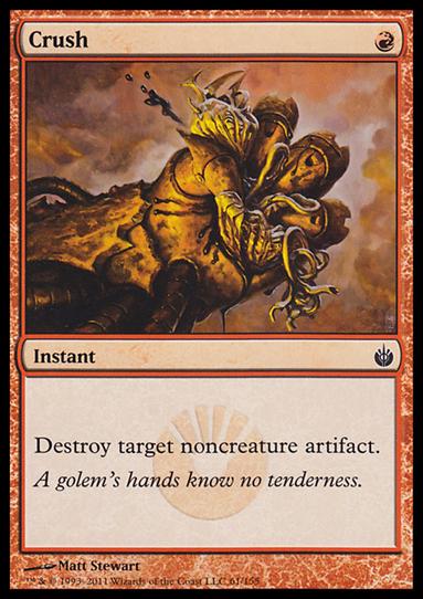 Magic the Gathering: Mirrodin Besieged (Base Set) card 61 Crush