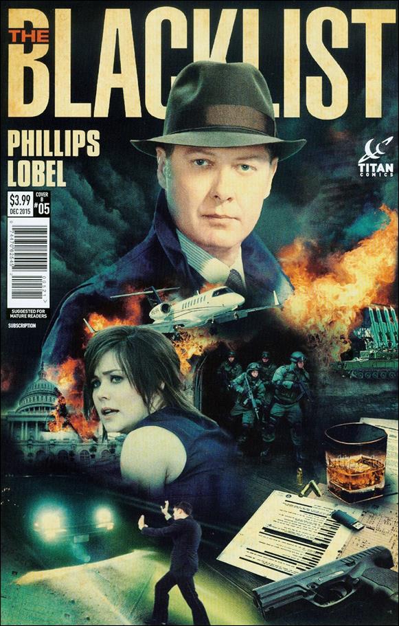 Blacklist issue 5-B Subscription Photo Cover