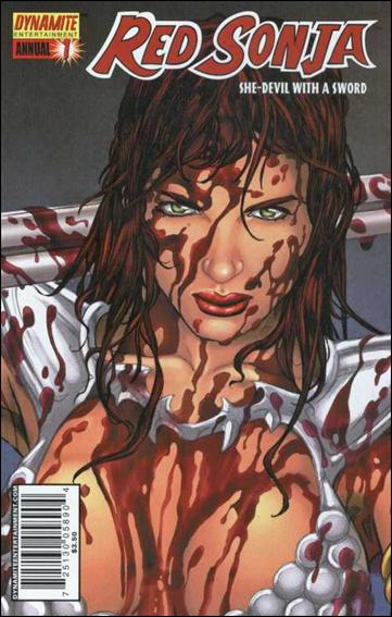 Red Sonja Annual issue 1-B Stephen Sadowski Cover