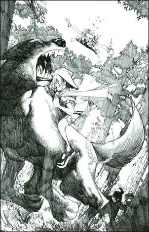 Fairy Quest: Outlaws issue 1-B 1:25 Virgin Sketch Cover