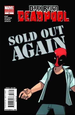 Deadpool (2008) issue 12-C Paco Medina Cover (2nd Printing)