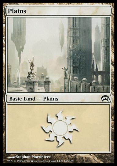 Magic the Gathering: Planechase (Base Set) card 146 Plains