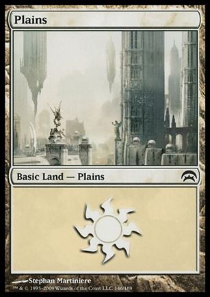 Magic the Gathering: Planechase (Base Set) card 146 Plains