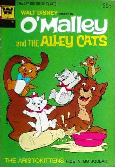 O'Malley and the Alley Cats issue 8-B Whitman Cover
