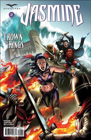Jasmine: Crown of Kings issue 2-D Allen Otero Cover