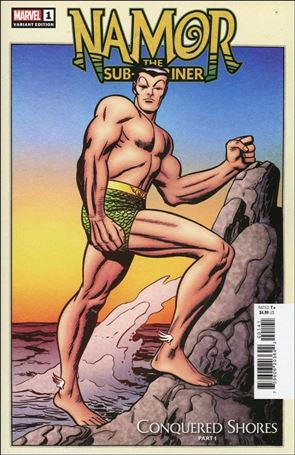 Namor: Conquered Shores issue 1-E Jack Kirby 1:50 Hidden Gem Cover