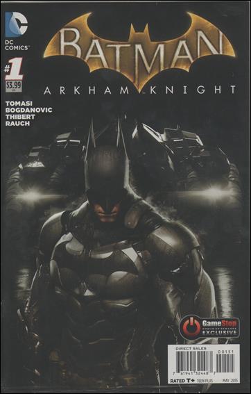 Batman: Arkham Knight issue 1-E GameStop Gold Cover
