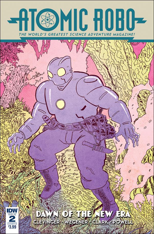 Atomic Robo: Dawn of a New Era issue 2-B Dave Baker Cover