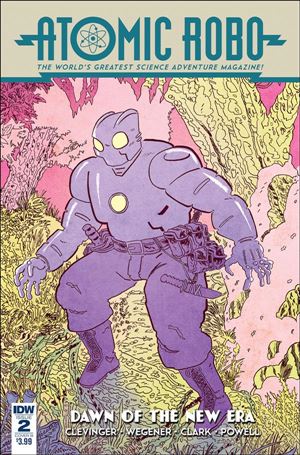 Atomic Robo: Dawn of a New Era issue 2-B Dave Baker Cover